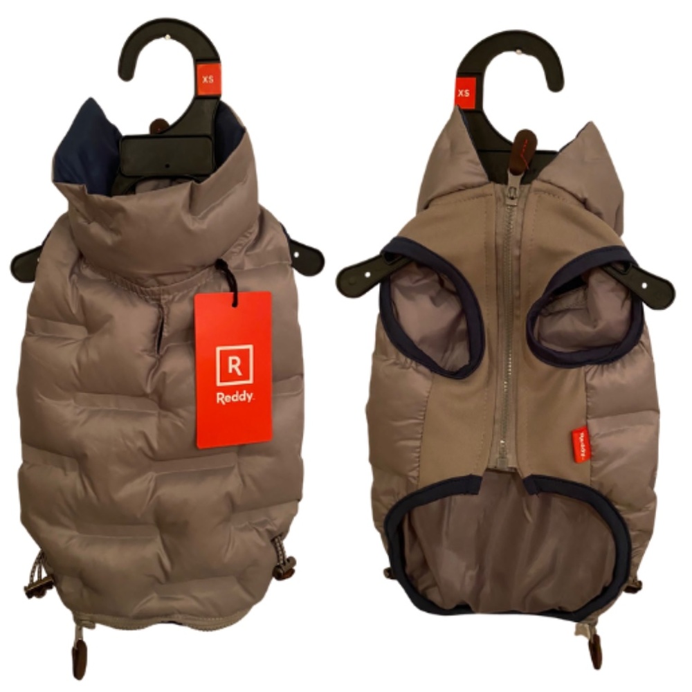 Reddy Grey/Navy Puffer Vest